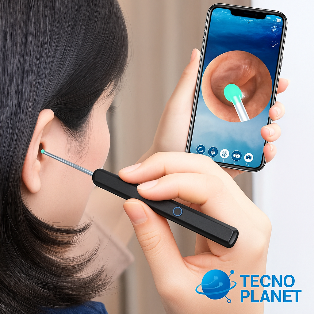 LIMPIADOR DE OIDOS CON CAMARA