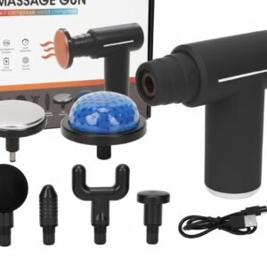 MASAJEADOR FACIAL GUN FRIO Y CALOR